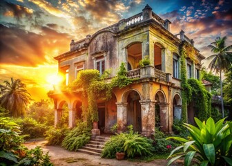Surreal Cuban House: Vibrant Colors & Dreamlike Architecture in Villa Clara