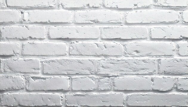 Parede de tijolos brancos com textura r&uacute;stica