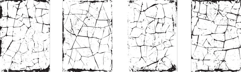 Rubbed aged texture with a halftone raster pattern. Monochrome noise of dust or dirt,  Abstract white paper texture and white watercolor painting background