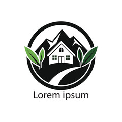 Fototapeta premium Elegant Real Estate Logo Design Modern Property Logo Template