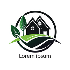 Fototapeta premium Elegant Real Estate Logo Design Modern Property Logo Template