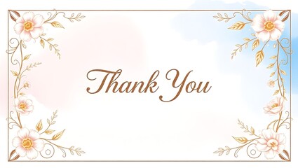 thank you card