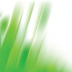 Abstract White Green Striped Background