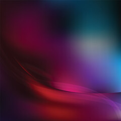 Colorful Wave Background Vector Illustration