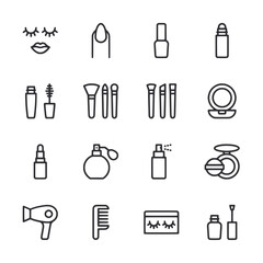 A collection of cosmetics and beauty products