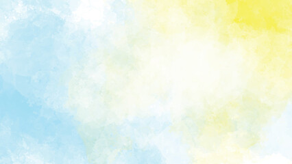 yellow and blue painted wall texture or background