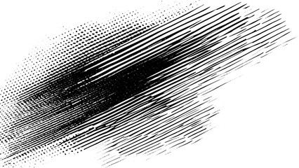 Black damage Dirty line grainy and scratches. Sketch crack black grain texture. Distress overlay vector textures.