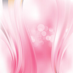 Light Pink Curve Background Vector