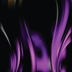 Purple Black Wave Background Template