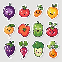 Creative veggie illustrations