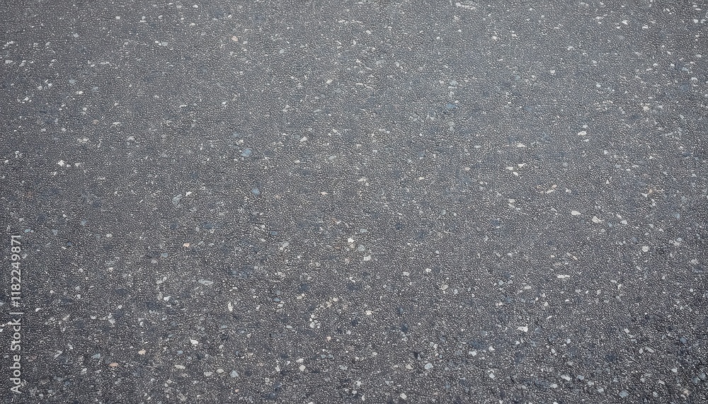Poster high-resolution close-up of asphalt texture with small gravel and fine cracks, ideal for backgrounds
