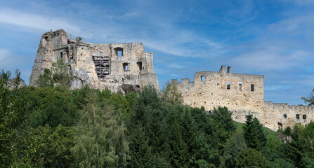 Obraz premium Ruins of a Medieval Castle