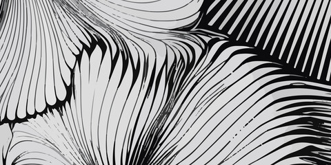 Beautiful black and white background design with flowing black and white lines. A wall background with a vibrant black and white color of the world, lovingly made of a group of lines. black and white