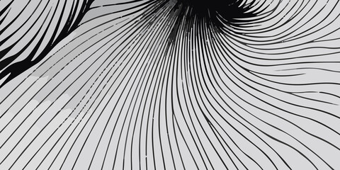 Beautiful black and white background design with flowing black and white lines. A wall background with a vibrant black and white color of the world, lovingly made of a group of lines. black and white