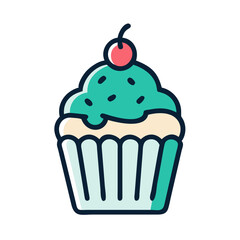 cupcake icon design