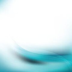 Light Turquoise Wave Background Template
