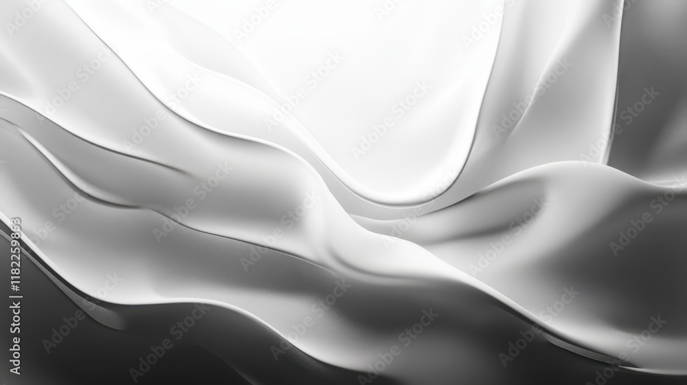 Poster elegant grayscale textures in minimalist design abstract environment high detail soft gradients