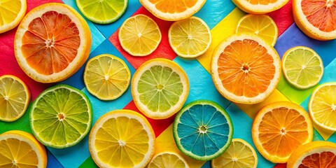 Vibrant Colorful Lemon Designs: Graphic Resources for Logos, Stationery & Print