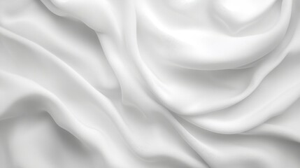 Obraz premium Elegant white fur texture and smooth finish for creative product backgrounds studio setting textural details