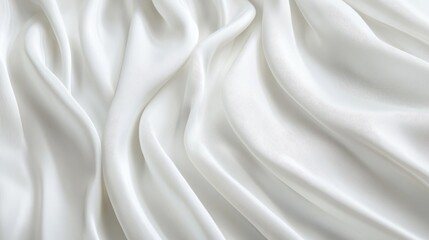 Obraz premium Elegant white pleated texture soft lighting professional background seamless finish studio setting