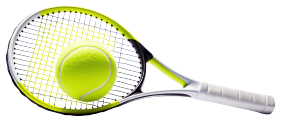 PNG Tennis sports racket ball.
