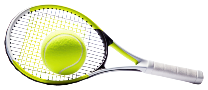 PNG Tennis sports racket ball.