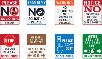 No Soliciting