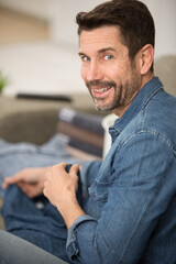 Obraz premium portrait of mature handsome man