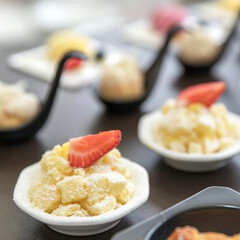 Assorted mini dessert