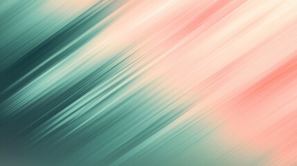 Dynamic pastel streaks over coral and sage gradient abstract art minimalist design modern aesthetic