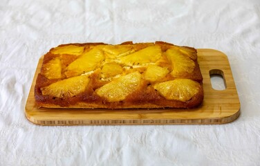 Original Brazilian caramelized pineapple pie