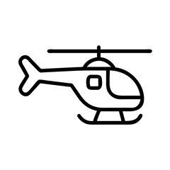 helicopter icon design