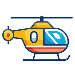 helicopter icon design