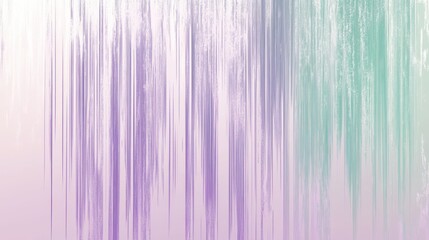 Fototapeta premium Floating lavender and mint streaks minimalist gradient background abstract art serene aesthetic high detail contemporary design