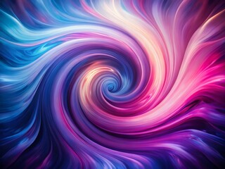 Obraz premium Vintage Abstract Swirl Wallpaper: Purple, Pink & Blue Fluid Art Background