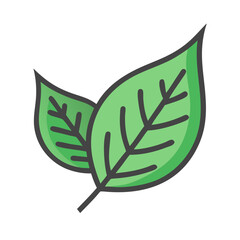 leaf icon design