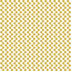 Gold and white seamless geometric pattern