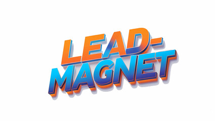 lead magnet text on white background