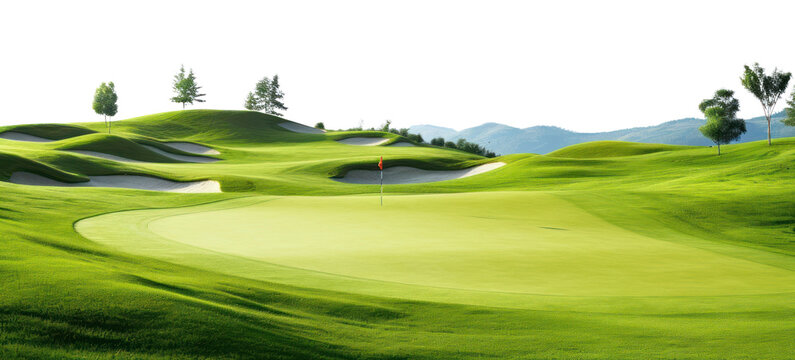 PNG Sunny golf course outdoors nature sports.