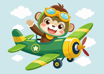 child with airplane