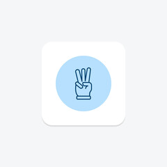 Three Finger pentaglow , vector, pixel perfect, illustrator file