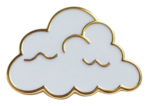 PNG Cloud pin badge accessories accessory enamel.