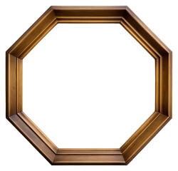 PNG Pentagon photo vintage frame.