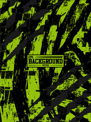 green and black hurricane green background