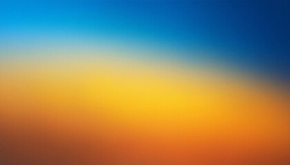 Fototapeta premium abstract color gradient banner grainy texture heritage blue inexperienced orange yellow noise texture blurred colors poster backdrop header design