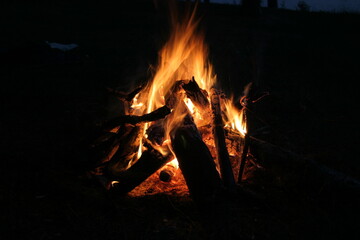 Camp fire