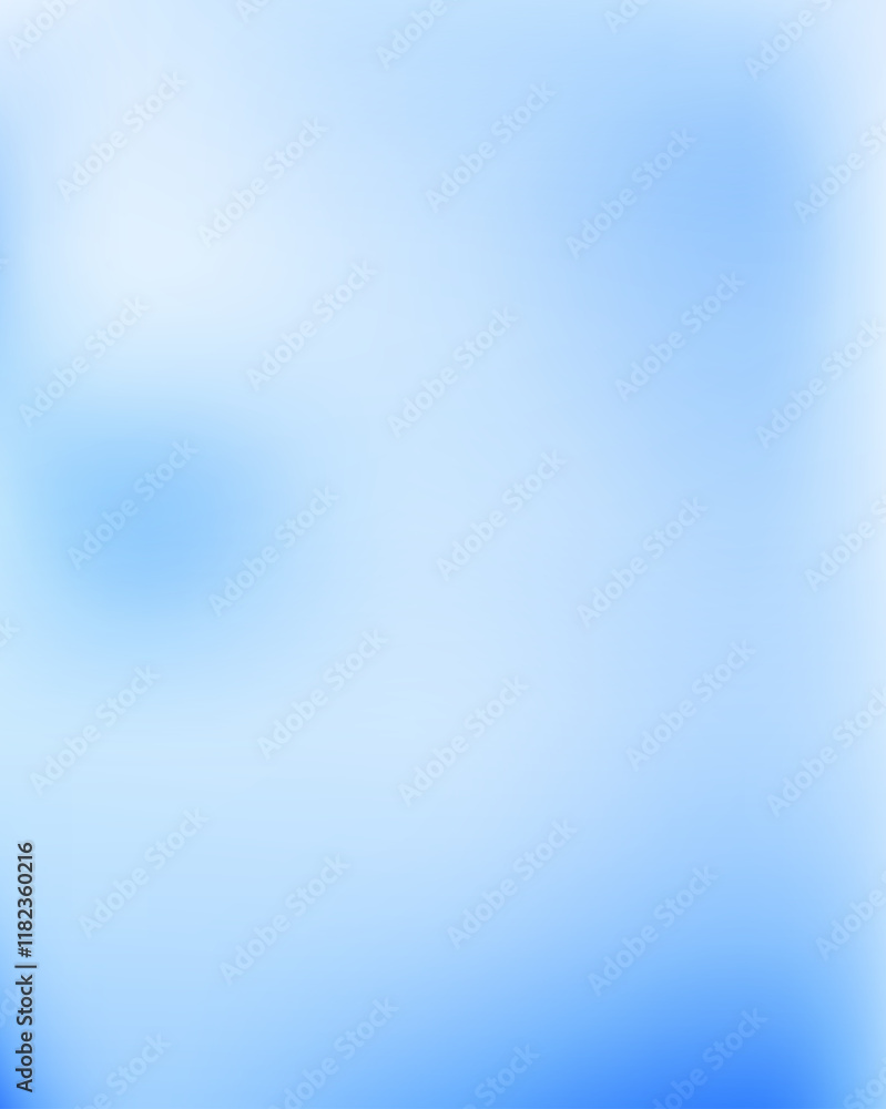 Wall mural blue gradient color blur effect abstract background. wallpaper design