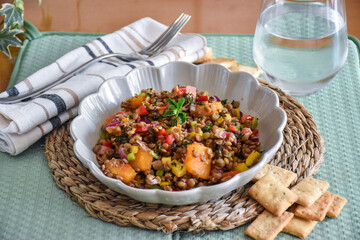 homemade legume salad recipe 
