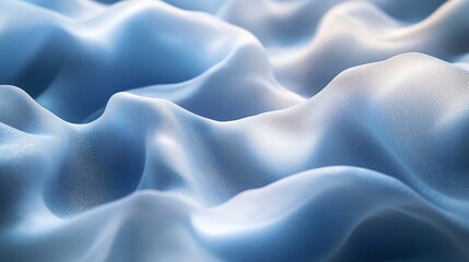 Obraz premium Abstract Blue Waves Smooth Surface Texture