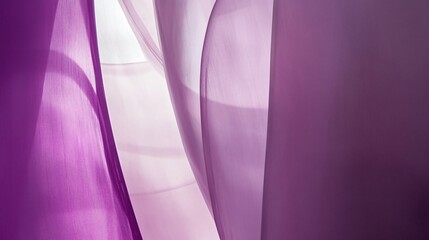 Abstract Purple Drapery Fabric Texture Background